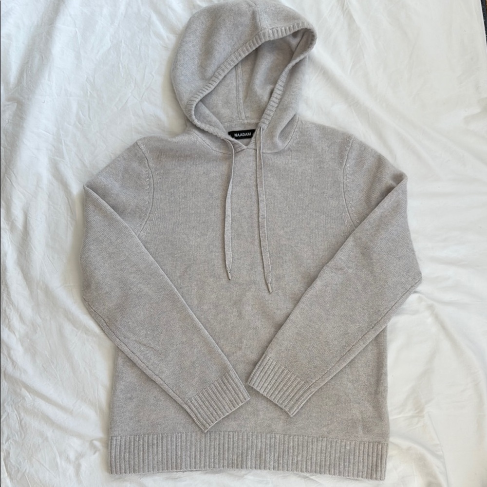 NAADAM Frost Gray Luxe Cashmere Sz M